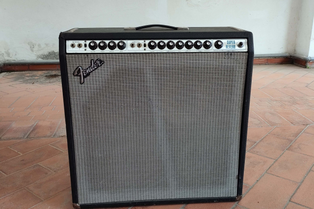 FENDER SUPER REVERB SILVERFACE 1979