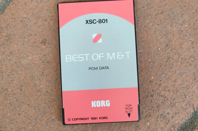 KORG XSC-801 BEST OF M&T
