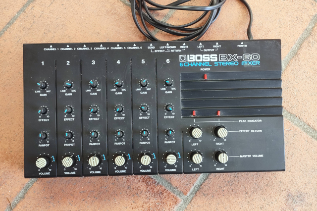 BOSS BX-60 STEREO MIXER