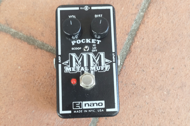 ELECTRO HARMONIX METAL MUFF NANO POCKET