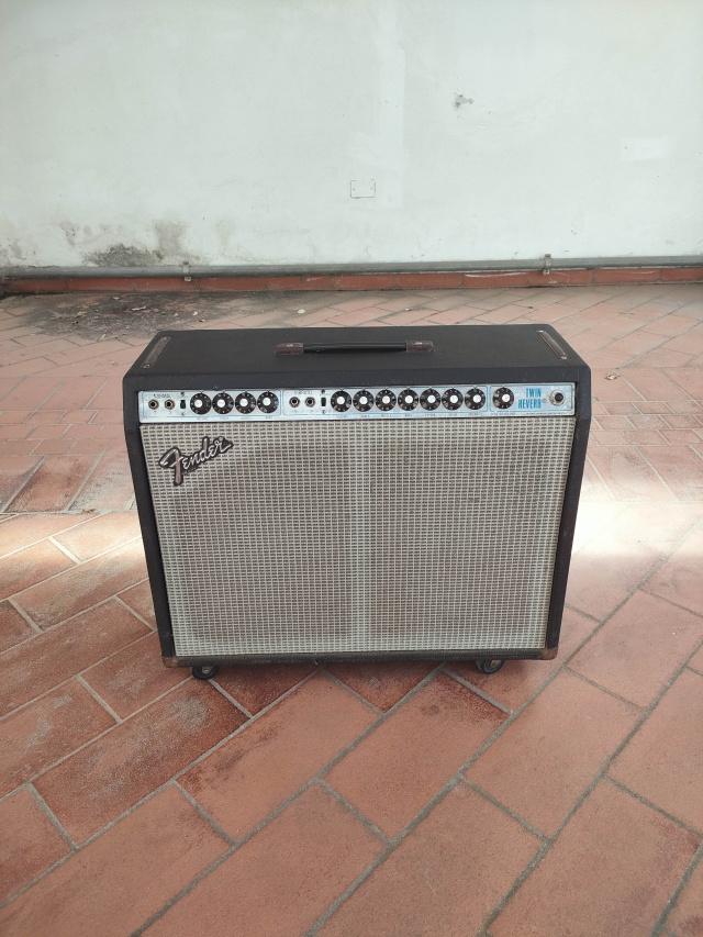 FENDER TWIN REVERB SILVERFACE 1979