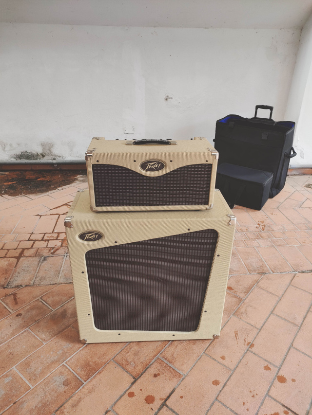 PEAVEY CLASSIC 30 + CLASSIC 212 CABINET + CUSTODIE