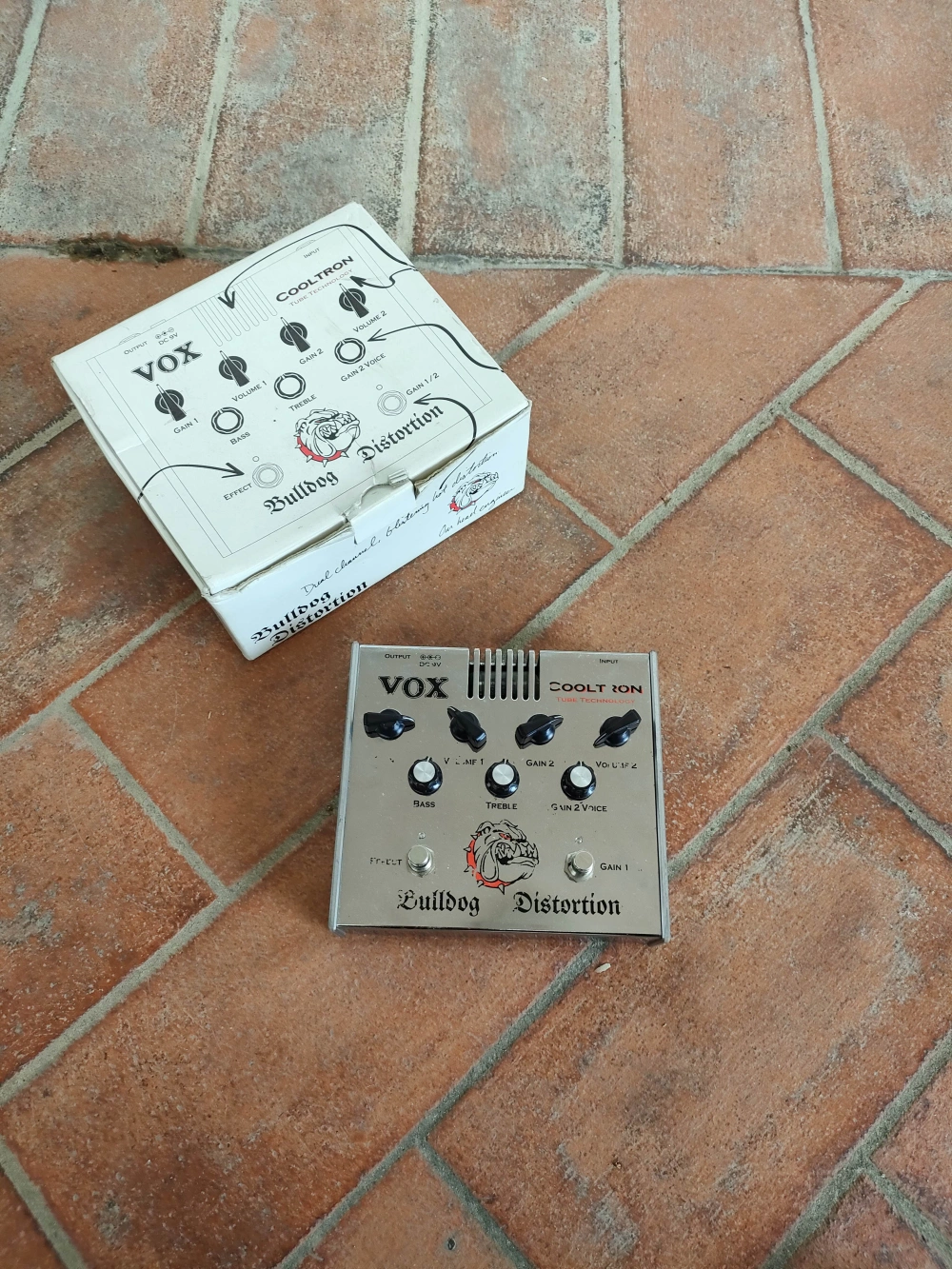 VOX】COOLTRON Bulldog Distortion CT-01DS（ディストーション）真空管