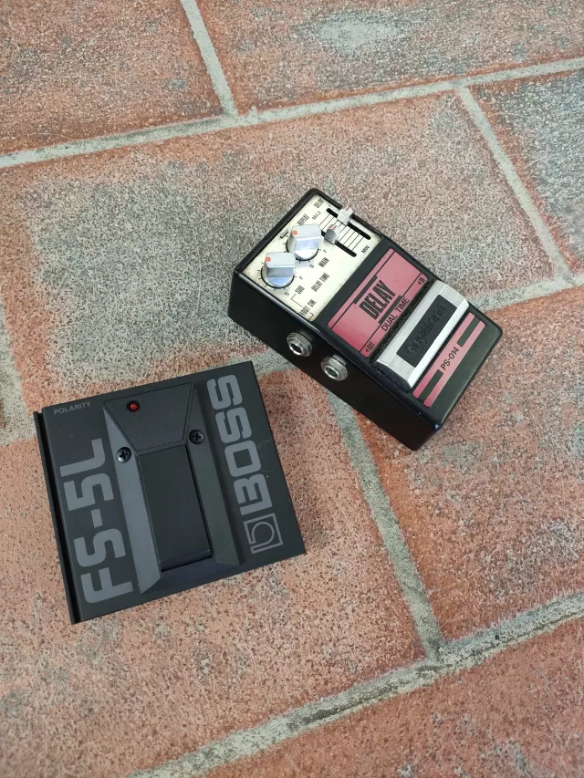 GUYATONE DUAL DELAY PS 014 + SWITCH