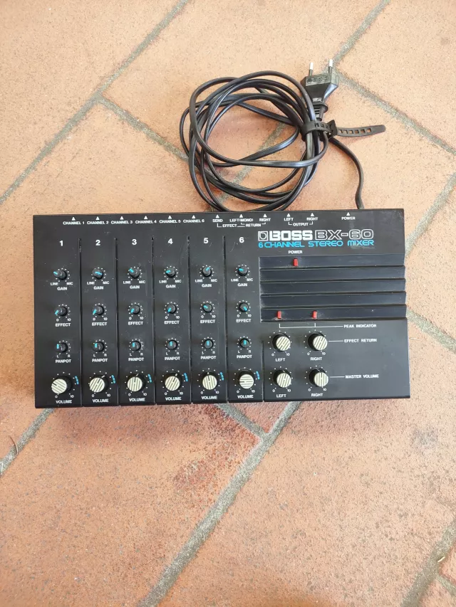 BOSS BX-60 STEREO MIXER